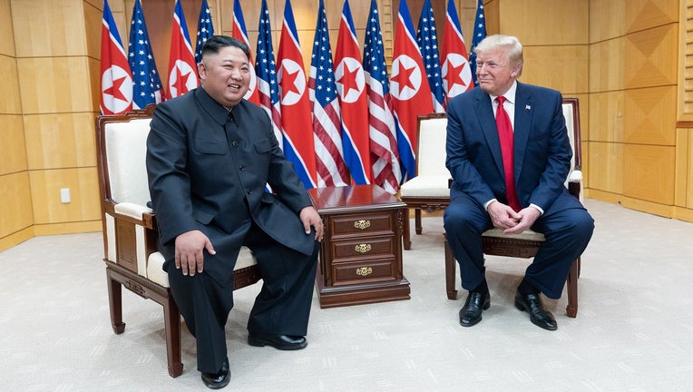 Donald Trump and Kim Jong Un