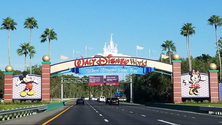 Walt Disney World entrance WTVT