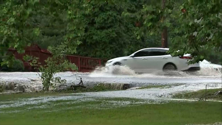 Buckingham Township flash flooding.