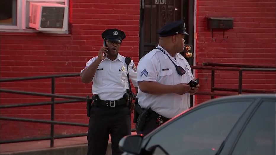 Double shooting on Winter Place in West Philadelphia.