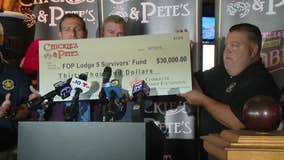 Chickie's & Pete's raises $30,000 for families of fallen police officers