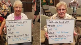 ‘Back to school’ advice from Iowa senior citizens goes viral