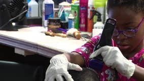 Philadelphia 8-year-old pursues passion for cutting hair