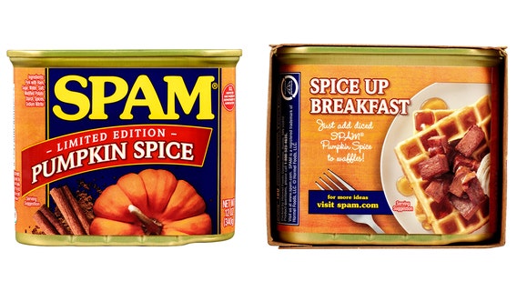 Can't get enough pumpkin spice? Grab a can of Pumpkin Spice Spam