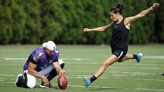 Carli Lloyd could commit to becoming NFL kicker after 2020 Olympics