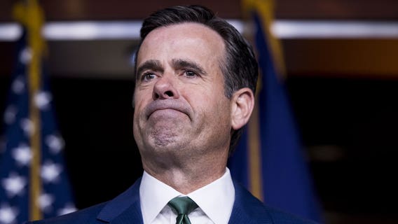 President Trump's pick for national intelligence director, John Ratcliffe, is withdrawing