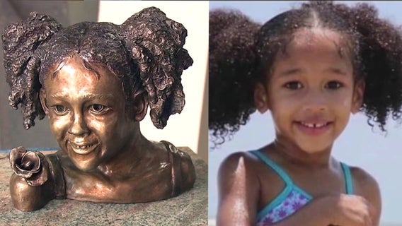 Maleah Davis memorialized with bronze sculpture in Houston