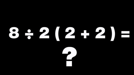 Viral math problem baffles many on Internet: Can you solve 8÷2(2+2)?