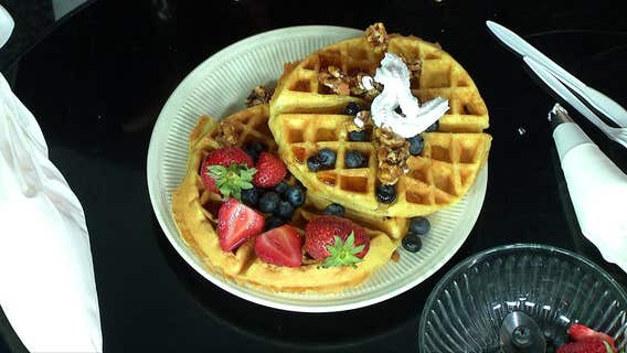Celebrate National Waffle Day with this tasty waffle recipe