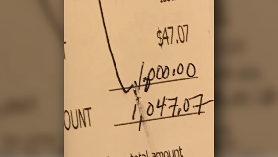 Bartender at Belgian Cafe gets $1,000 tip on $47 bill