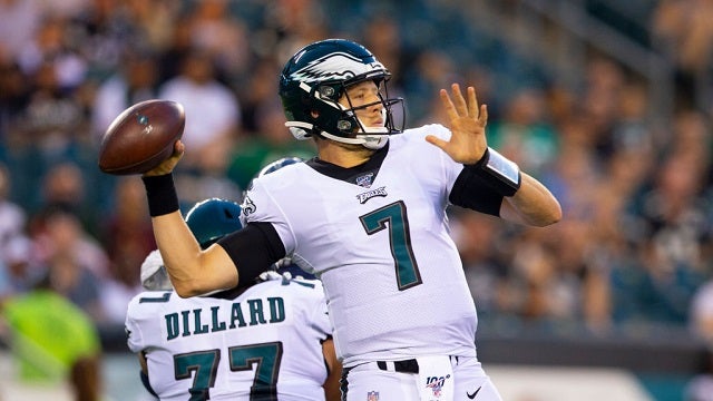 Eagles lose backup quarterback Nate Sudfeld to injury