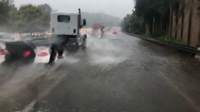 Severe weather leads to water rescues, downed trees