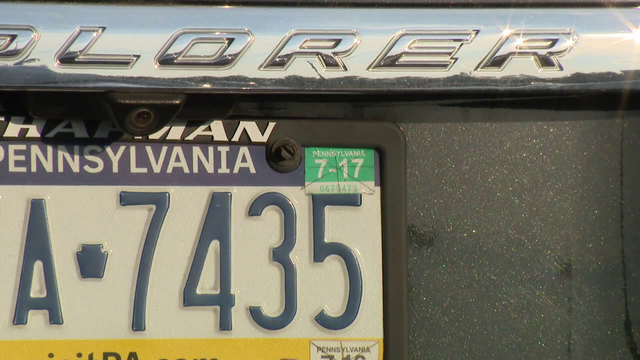 Pa. state lawmakers hope to bring back license plate stickers