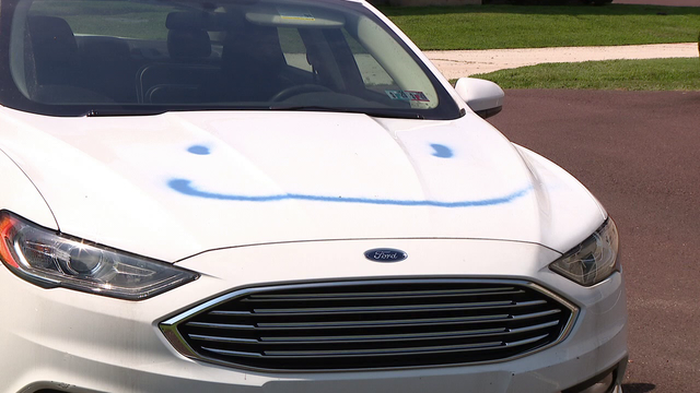 Police searching for 'smiley face vandal' in Delaware County