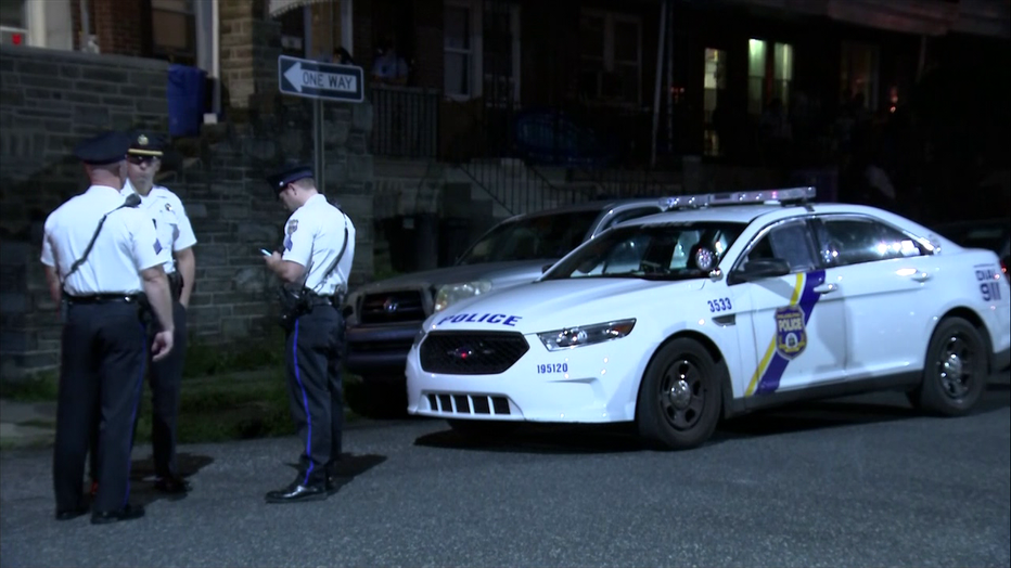 Police say a three-year-old sustained cuts from a machete in Olney