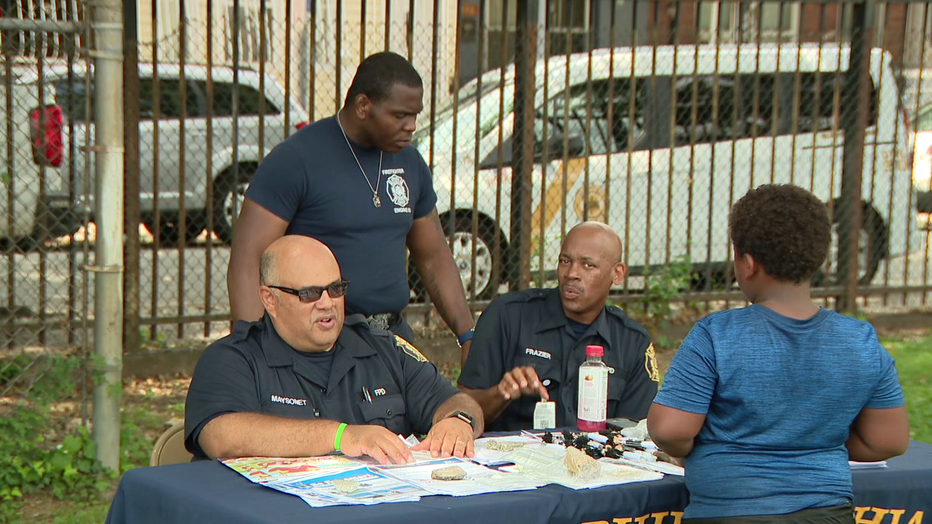 Firefighter Maurice Weightman at First Responder Day