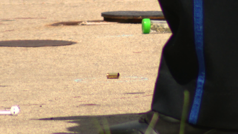 Shell casing from North Gratz Street shooting