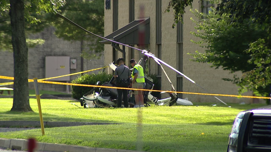 Helicopter crash in Lehigh County