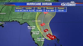 Hurricane Dorian: Slow-moving Category 4 storm pounds Bahamas and kills 5, inches closer to US coast