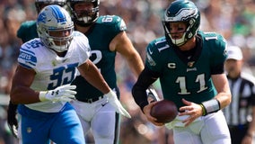 Drops, sloppy play doom Eagles in 27-24 loss against Lions