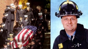 Memorial held for firefighter killed on 9/11 after more of his remains identified 18 years later