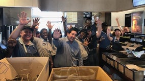 Florida McDonald's location sends hundreds of burgers and toys to the Bahamas