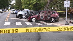 Police officer, 3 civilians injured in Germantown crash