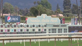 Santa Anita Park begins winter racing season amid protest