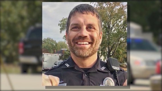 Officer shot in line of duty leads 5K marathon one year after incident