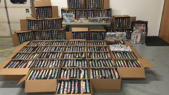 Marijuana vaping busts on the rise; over 500K seized in 2 years