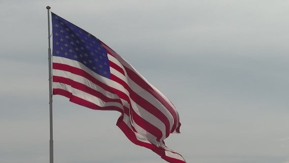 51-star American flags line Pennsylvania Avenue as Washington, D.C. seeks statehood