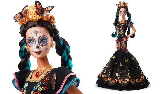 Mattel debuts 'Día de los Muertos' Barbie doll marking ‘Day of the Dead’