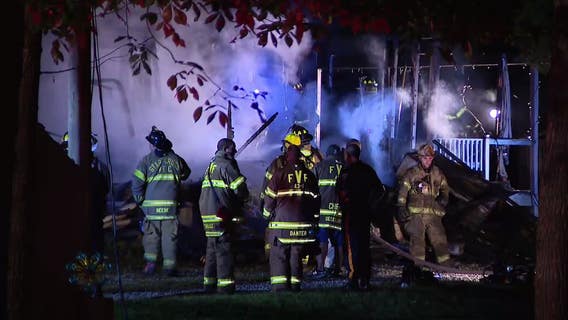 Home destroyed after fast-moving fire in Gloucester County