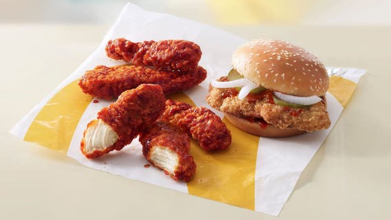 McDonald's to launch spicy BBQ chicken sandwich, tenders