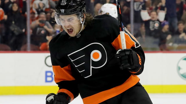 Flyers sign forward Travis Konecny to 6-year deal
