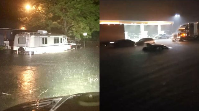 'It's bad': Hundreds rescued as Imelda floods homes and roads in Texas