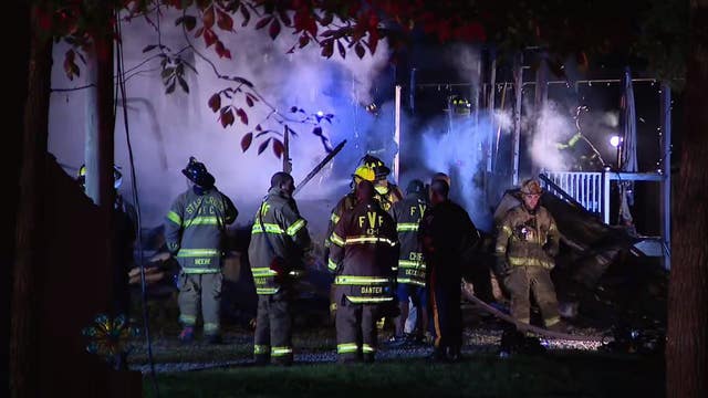 Home destroyed after fast-moving fire in Gloucester County