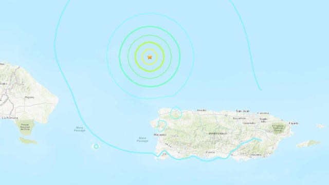 6.0 earthquake shakes Puerto Rico as Tropical Storm Karen nears island