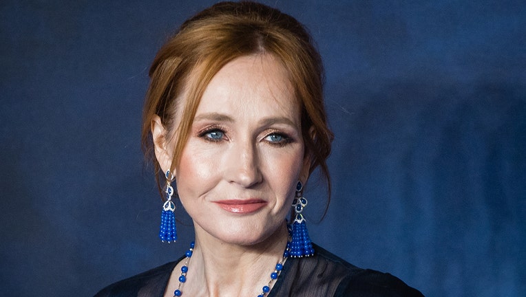 J.K Rowling attends the UK Premiere of