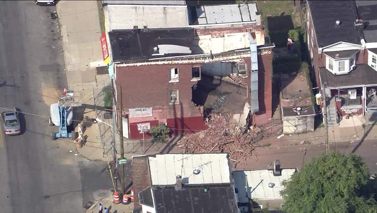 Robinson Street building collapse