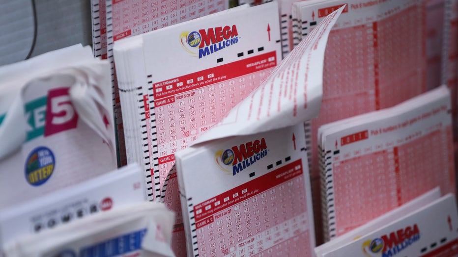 Mega Millions lottery tickets