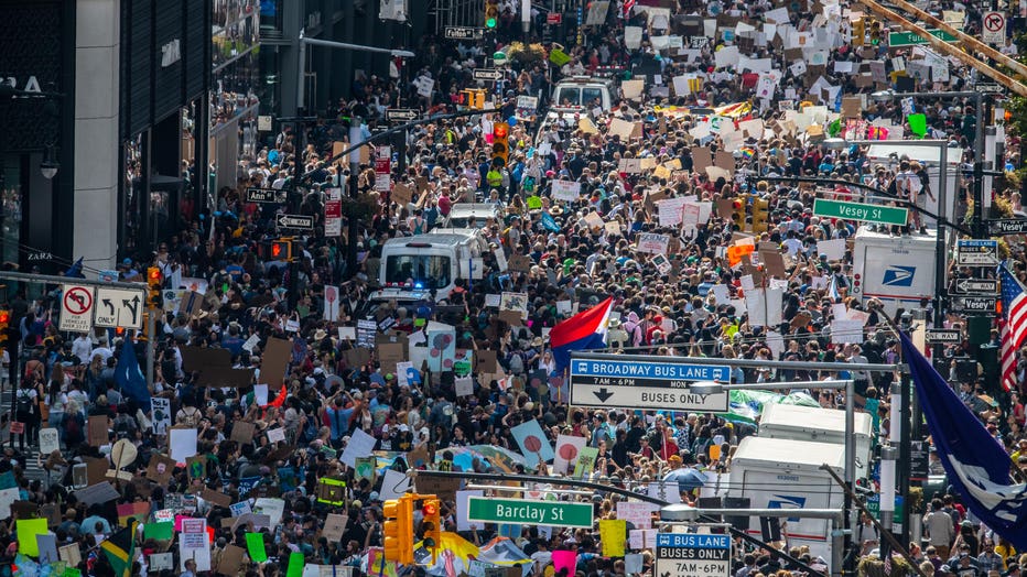 Global Climate Strike in Manhattan