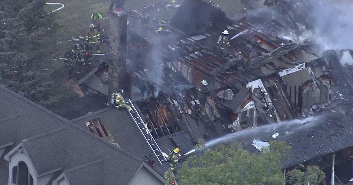 Home destroyed after large fire in Chester County | FOX 29 Philadelphia