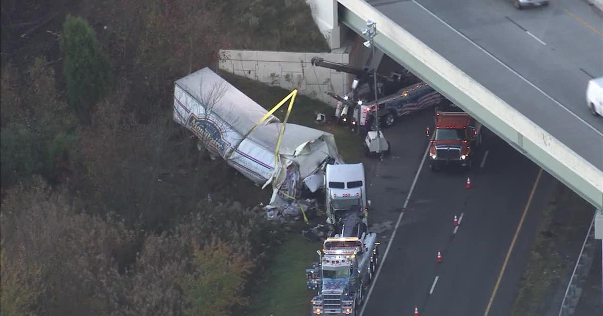 Tractor trailer crash in Delaware closes stretch of northbound Route 1 ...