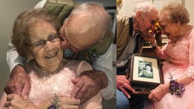 ‘Love and commitment’: Husband overjoyed at sight of wife dressed up for 72nd wedding anniversary