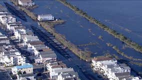 Coastal flooding overcomes New Jersey ocean communities