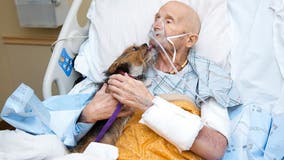 Vietnam Marine veteran in New Mexico hospice care reunites with beloved dog one last time