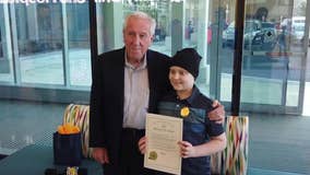 10-year-old boy battling cancer honored by mayor of Allentown