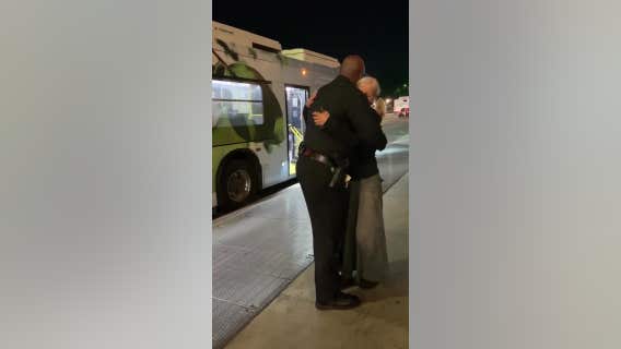 Subway singer meets LAPD officer who shot viral video of her