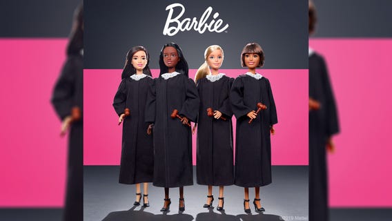 Barbie takes on new role as judge to inspire girls to dream of judicial careers